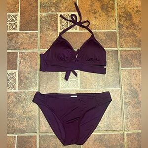 Purple bikini set